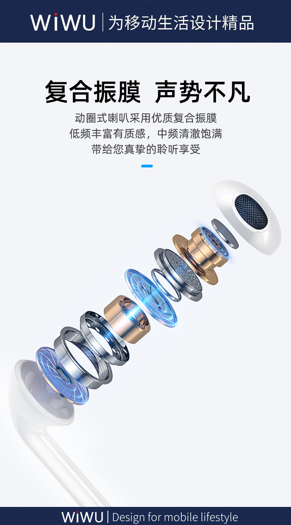 Type C Headphone White 303